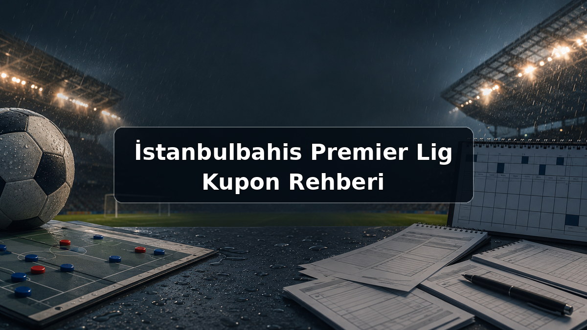 İstanbulbahis Premier Lig Kupon Rehberi hakkında açıklayıcı görsel