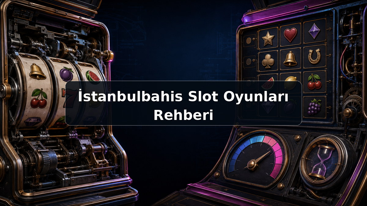 İstanbulbahis Slot Oyunları Rehberi hakkında açıklayıcı görsel